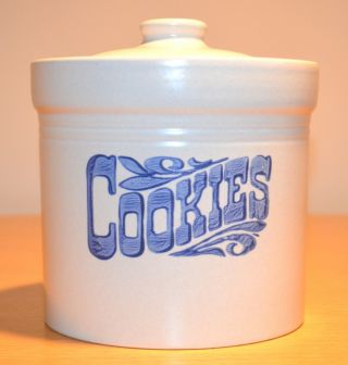 Vintage Pfaltzgraff Yorktowne Cookie Jar 2 1/2 Qt 507 With Lid - Made In U.  S.  A.