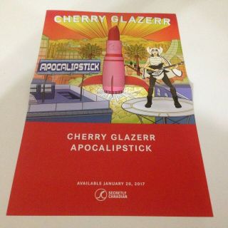 Cherry Glazerr Apocalipstick Poster Vinyl Lp/cd Promo Indie Usa Ship