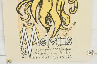 Melvins Screen Printed Show Poster 34/154 Brian Mercer sludge metal big business 3