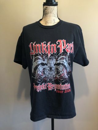 Linkin Park Project Revolution Tour 2004 Concert T - Shirt Large 186