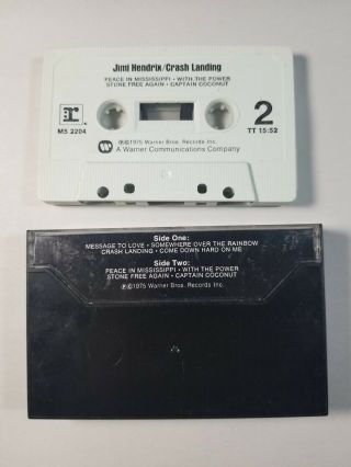 Jimi Hendrix - Crash Landing Rare Cassette REP M5 2204 2