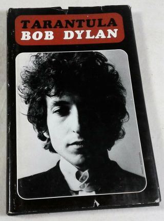 Vtg 1966/1971 Tarantula Bob Dylan Hc/dj 1st Printing Edition Macmillan Clipped