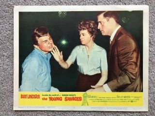 Lobby Card 11x14: The Young Savages (1961) Shelley Winters