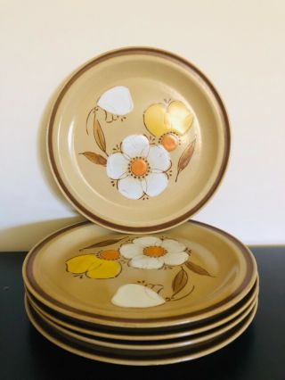 Mid Century Japanese China Dinner Set|hearthside Hand Painted Stoneware Floral