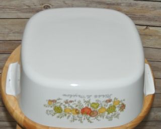 Corning Ware Spice of Life 5 Liter Casserole Dutch Oven A - 5 - B W/A - 12 - C Lid 3