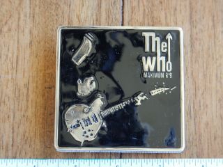2005 The Who Belt Buckle