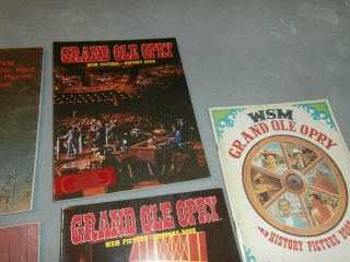 7 VINTAGE WSM GRAND OLE OPRY HISTORY PICTURE BOOKS 4