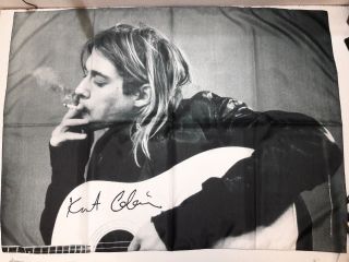 Nirvana 2007 Textile Poster Flag Kurt Cobain