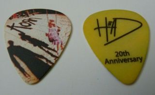 Korn Head 20th Anniversary Yellow Photo Tour Issued Guitar Pick