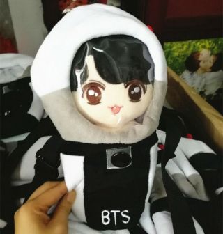 Jungkook V Jimin Suga Kpop Bts Plush Army Bomb Lightstick Doll 