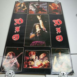 Vintage 1984 Dio Funky Poster 3004