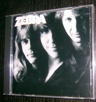 Zebra Self Titled Cd - 1983 Atlantic - Randy Jackson - Rare /oop