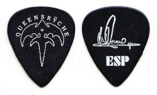 Queensryche Chris Degarmo Signature Black Guitar Pick - 1994 Tour