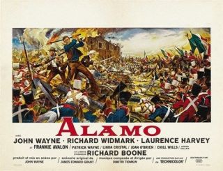 The Alamo Movie Poster John Wayne Rare Hot Vintage 2