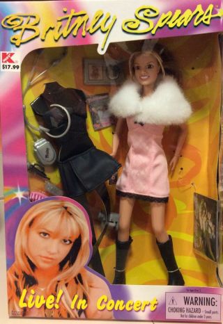 Britney Spears Live In Concert Doll Pink Outfit