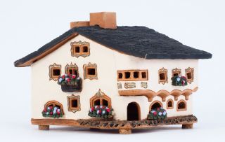 Ceramic Candle Holder Aroma House In Seefeld Austria.  Handmade © Midene