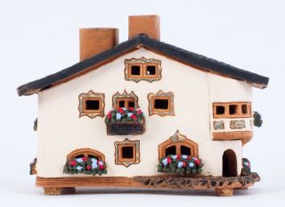 Ceramic candle holder aroma House in Seefeld Austria.  Handmade © Midene 5