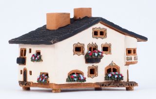 Ceramic candle holder aroma House in Seefeld Austria.  Handmade © Midene 6