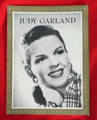 The Story Of Judy Garland Booklet The Palace Theater 1950 