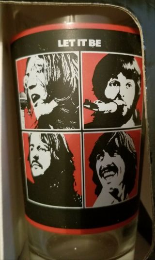 The Beatles Special Edition Collector ' s Series Pint Glass 4 - Pack Record Cove 5