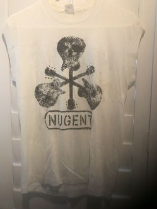 Ted Nugent Vintage Tour T - Shirt Mid 80’s Large.