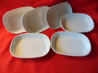 Corning Ware - Sidekick Snack Dishes Plates Style P - 140 - B – Set Of Six