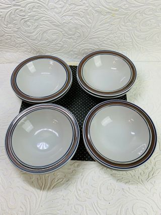 Salem Stoneware Georgetown Cereal Bowl 6.  5 " Replacement Set Of 4