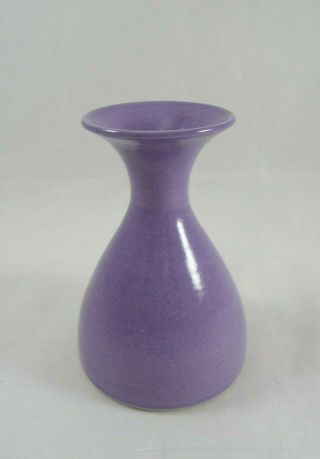 Lauren Burman Little Shirley Lavender Ceramic 3 - 3/4 " Bud Vase Material Good Lb