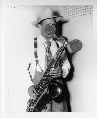 Illinois Jacquet Musician Publicity 8x10 Music Photo Picture R&b Jazz Blues