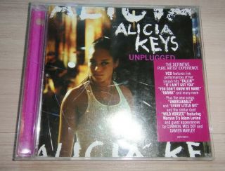 Alicia Keys Mtv Unplugged Thailand Promo Video Cd Vcd.  Rare