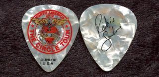 Bon Jovi 2010 Circle Tour Guitar Pick Richie Sambora Custom Concert Stage 1