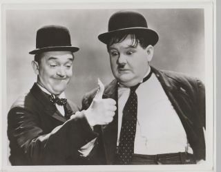 Laurel And Hardy Great Comedians 8x10 Photo Print