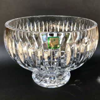 Stunning Waterford Crystal Marquis Sheridan Footed Bowl