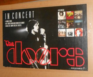 The Doors In Concert Poster 1991 Promo 24x36 Rare