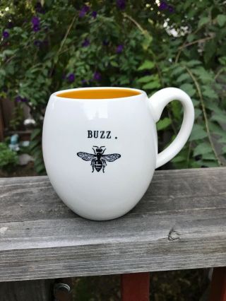 Rae Dunn Buzz Bee Mug 16 Ounce Magenta Exclusive Cup Coffee