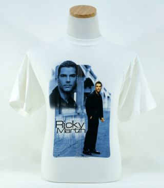 Ricky Martin 2000 ‘livin’ La Vida Loca Tour’ Concert T - Shirt L