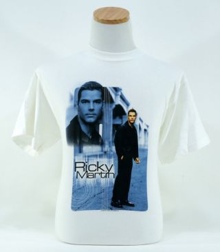 Ricky Martin 2000 ‘Livin’ La Vida Loca Tour’ Concert T - Shirt L 3