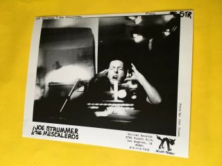 Joe Strummer & The Mescaleros Press Photo 8x10,  (the Clash) Hellcat Records.
