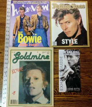 David Bowie Promotional Album Flats With Bonus 5