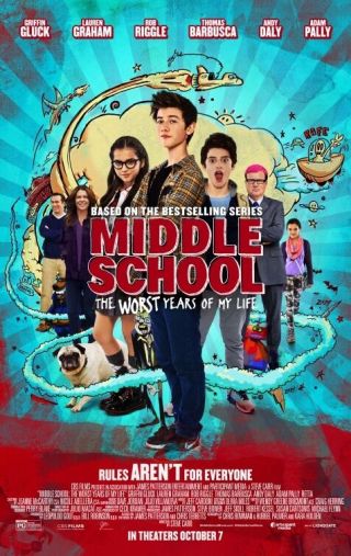 Middle School The Worst Year Of My Life - Ds Movie Poster - Final D/s