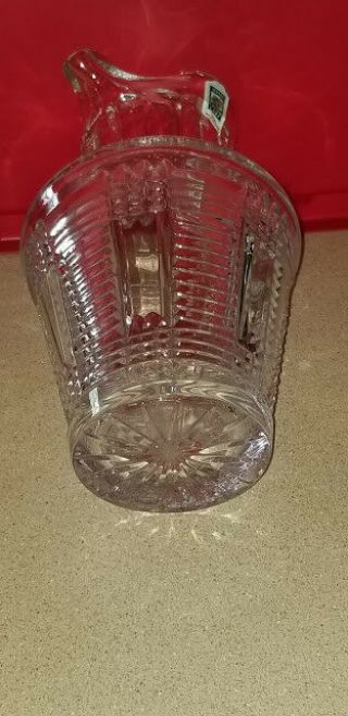 Vintage Hand - Cut 24 lead Crystal Pitcher - Avitra Crystal Corp. 4