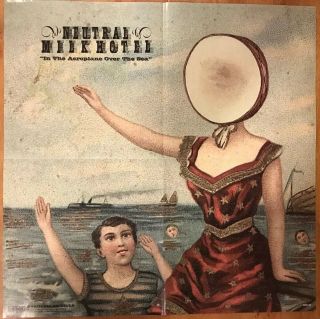 Rare Neutral Milk Hotel Poster For In The Airplane One Sea Indie Rock