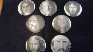 The Eagles Glenn Frey Don Henley,  Joe Walsh Randy Meisner Ect.  Concert Buttons