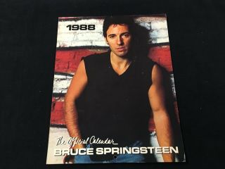 Bruce Springsteen And The E Street Band Born The Usa 1988 The Official Calendar