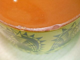 Large ceramic bowl BEPPO,  Rorstrand Sweden 1950s 6