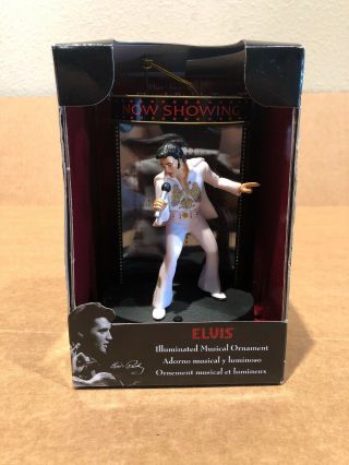 Elvis Presley Illuminated Musical Ornament " It’s Christmas Time Pretty Baby”
