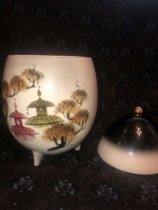 1953 - 1963 Sascha Brastoff Pagoda Egg Vase 2