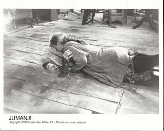 Robin Williams Bonnie Hunt Close Up In Jumanji 1995 Movie Photo 20612