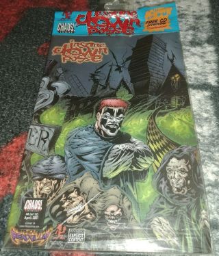 Icp Insane Clown Posse The Pendulum 8 Of 12 Comic Book (cover A) And Cd