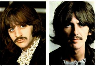 THE BEATLES SET OF 4 8 x 10 PHOTOS FROM THE WHITE ALBUM - PHOTOS ONLY 3